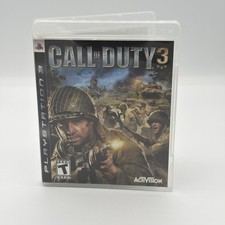 Call of Duty 3 - Sony PlayStation 3 PS3 Complete CIB Tested and Working