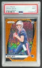 113228748 Drake Maye 2024 Panini Prizm #329 Disco Rookie RC PSA 9