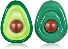 Giant Inflatable Avocado Pool Float,Fun Pool Floaties,Pool Raft, Swim Party Toy