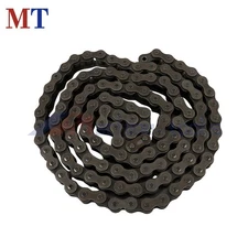 10 Feet #80H Heavy Duty Roller Chain With 1 Connecting Link Pitch 1.0 Inch