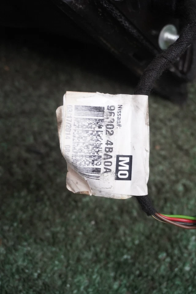 Espejo retrovisor izquierdo Nissan Rogue 2014 2015 2016 lado del conductor OEM 963024BA0A Foto 4 de 4