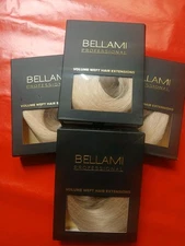*SPECIAL* GET 4 of Bellami  Volume Weft 20" 145g Walnut  Brown Ash Blonde  New