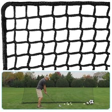 IUZEAI 10x10ft Golf Netting High Impact Practice Net NET 10 10ft, Black