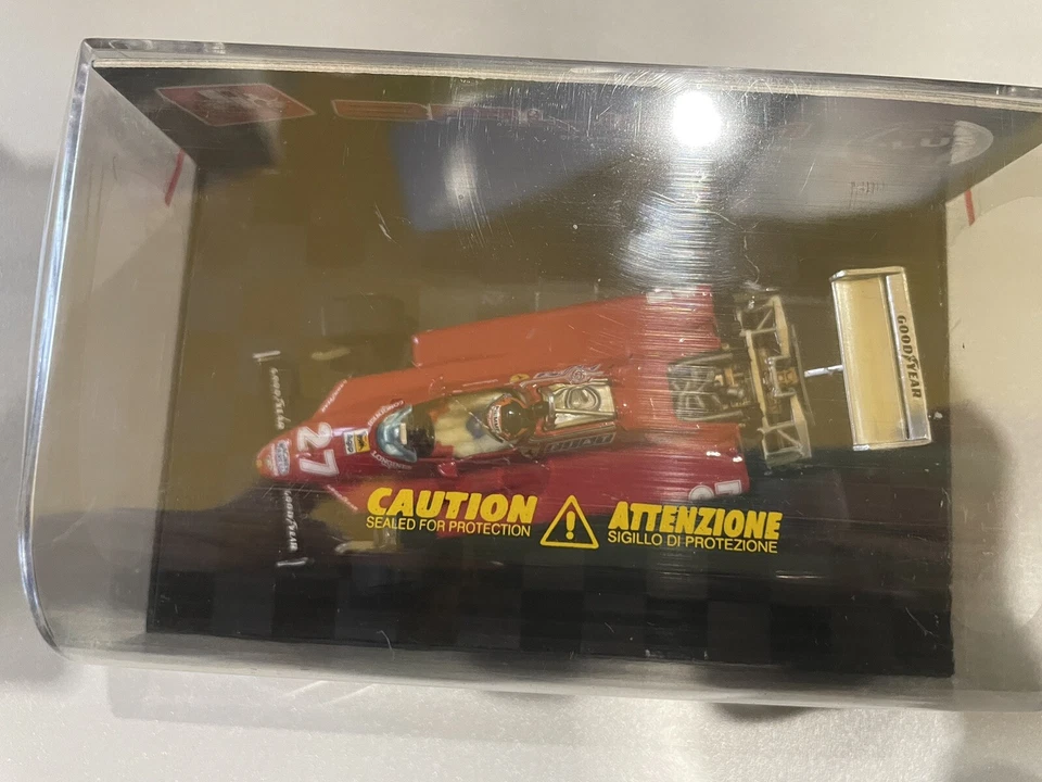 Brumm P001 Ferrari 126C2 prove Gp Belgio 1982 Villeneuve #27(incluso pilota)1:43 - Immagine 3 di 4