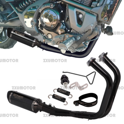 EN650 Full Exhaust Muffler Pipe For Kawasaki Vulcan S650 VN650 2015-2024 Baffle