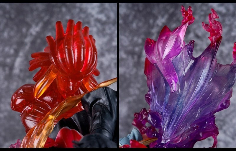 Action Figure Naruto Sasuke Itachi Sickle Weasel 22cm STATUA DA COLLEZIONE Anime - Immagine 4 di 4