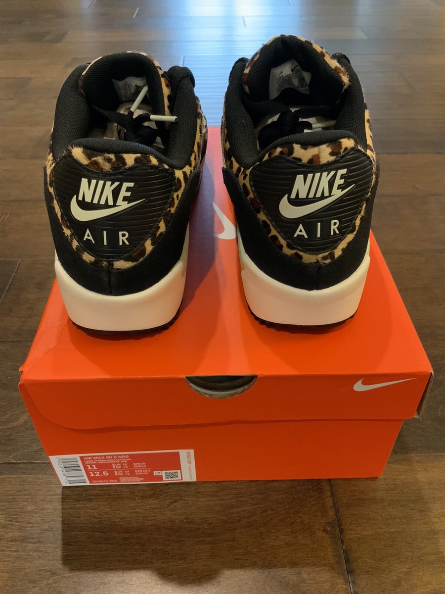 Nike Air Max 90 G NRG “Leopard” Laser Orange/Jade Aura-Black Golf