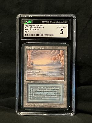 Underground Sea FBB Dual Land Revised Italian EXCELLENT/LP CGC