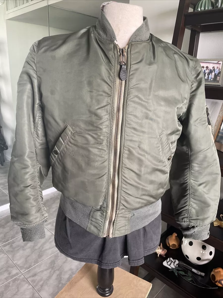 Jacket, Leather A-2, John Ownbey, size 38 at  Men's Clothing store