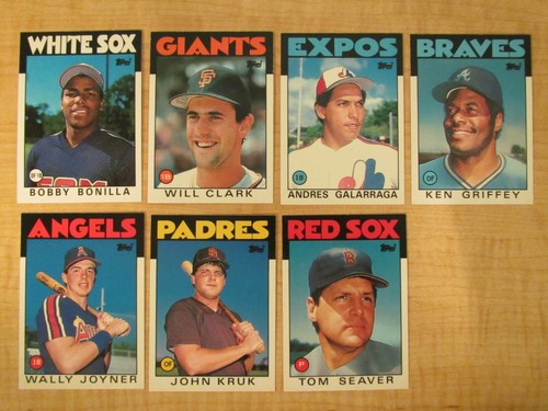 1986 Topps Traded Near Complete Set 129/132 - Picture 2 of 5