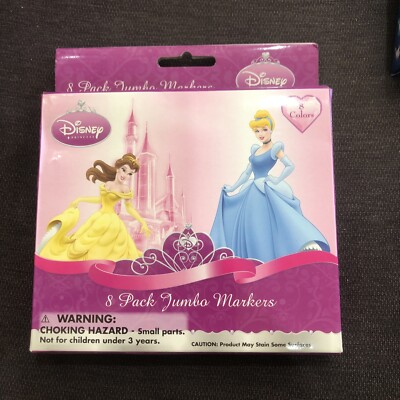 Disney Princess 8 Pack Jumbo Markers 