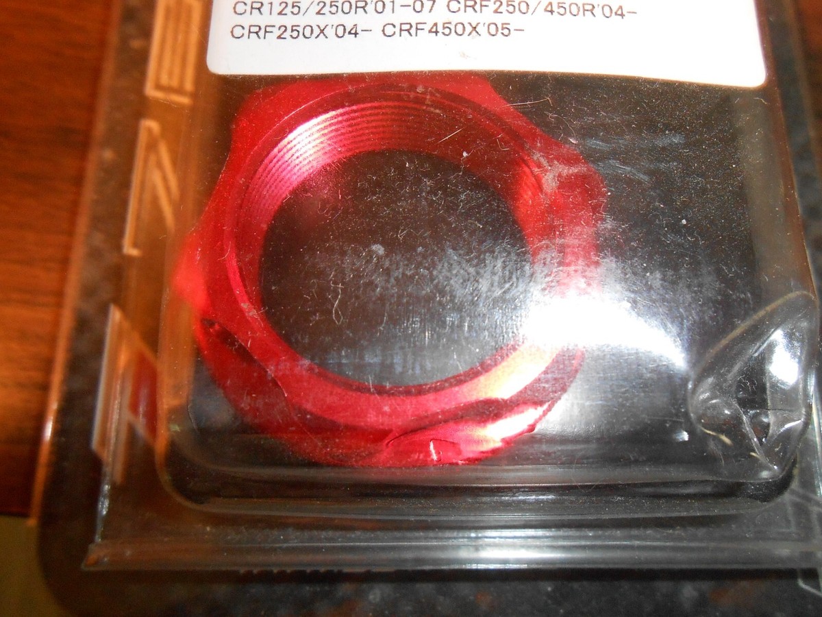 Buy ZETA - ZE58-2323 - Steering Stem Nut & Bolt, Red online | eBay