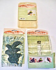 Rubber Stampede Curve Handle for Large Designs  15238 Leaf Stamp Used Once VGC