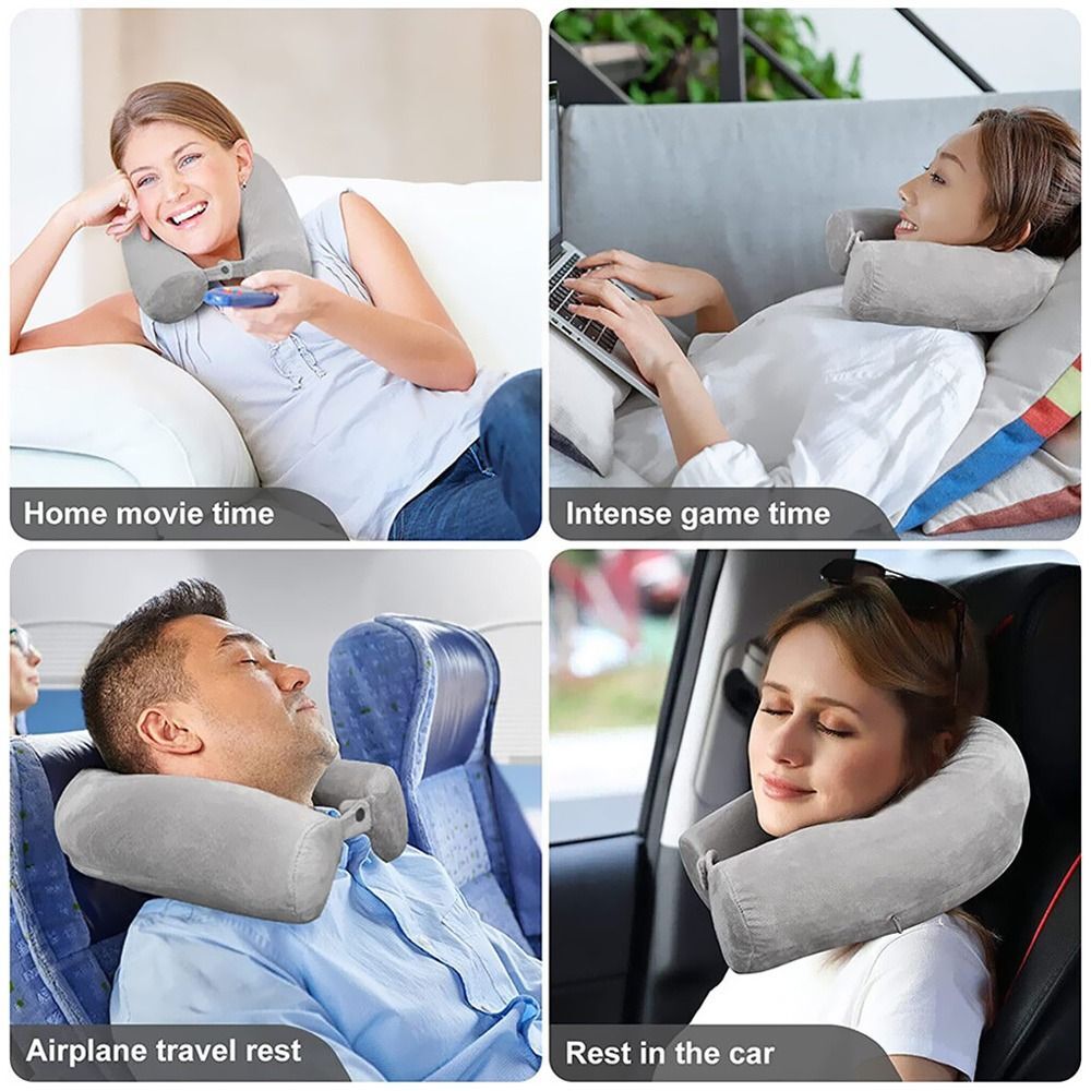 Memory Form Twist Travel Pillow Neck&Head Support Neck Pillow Bedding