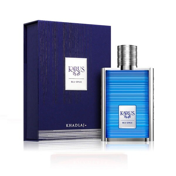 KHADLAJ KARUS BLU SPICE 100ML EAU DE PARFUM SPRAY BRAND NEW & SEALED