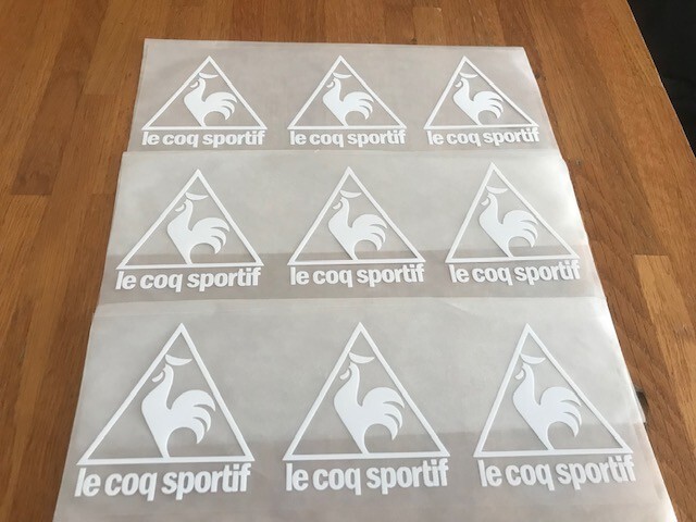 Écusson Le Coq Sportif 1975 pour Personnaliser Votre Veste en Jean Rétro
