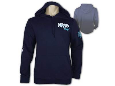 Manchester City Kapuzensweatshirt navy PUMA ManCity ftblicons Hoodie Hoody M-3XL