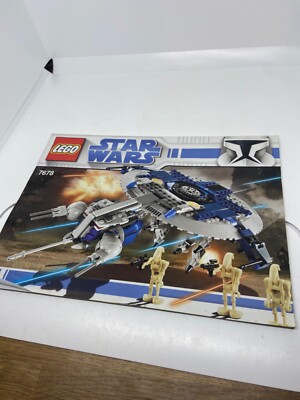 LEGO STAR WARS (7678) DROID SHIP INSTRUCTIONS ONLY UK