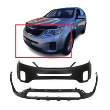 Front Bumper Cover Kit For Kia Sorento Ex Lx Sx 2014-2015 Ki1000164 Ki1015102