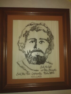 The Face Of Christ Joe Castillo Authentic Handcraft-Tennessee Ltd Hidden Images