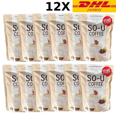 12X New so U Coffee Speed up Metabolism No Sugar No Cholesterol Weight Control