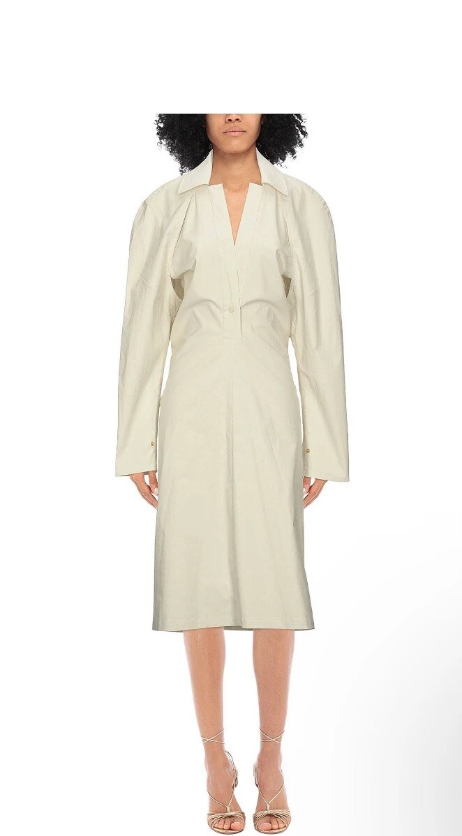 Abito midi BOTTEGA VENETA misto cotone taglia US 6