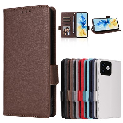For Cubot Note 40, Luxury Wallet Flip Leather Stand Card Slots Soft Case Cover