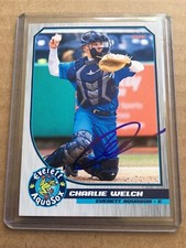 Charlie Welch Everett Aquasox 2023 Autographed Card Seattle Mariners Signed