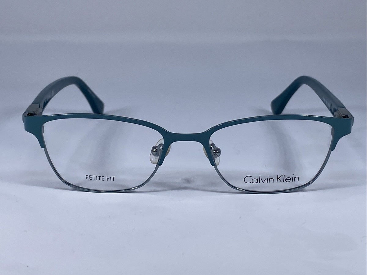 Calvin Klein Ck 5431 423 Blue Authentic Eyeglasses 52-16 Calvin Klein CK21523 Blue Eyeglasses | Includes FREE Rx Lenses main image 4