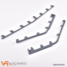Gray Front Bumper Molding Trim V Model Kit Fit For 2009-2015 Cadillac Cts 3pcs Gray Front Bumper Molding Trim V Model Kit Fit For 2009-2015 Cadillac Cts 3pcs