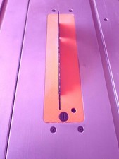 Zero Clearance insert 90 degree for Evolution Rage 5S & R255PTS