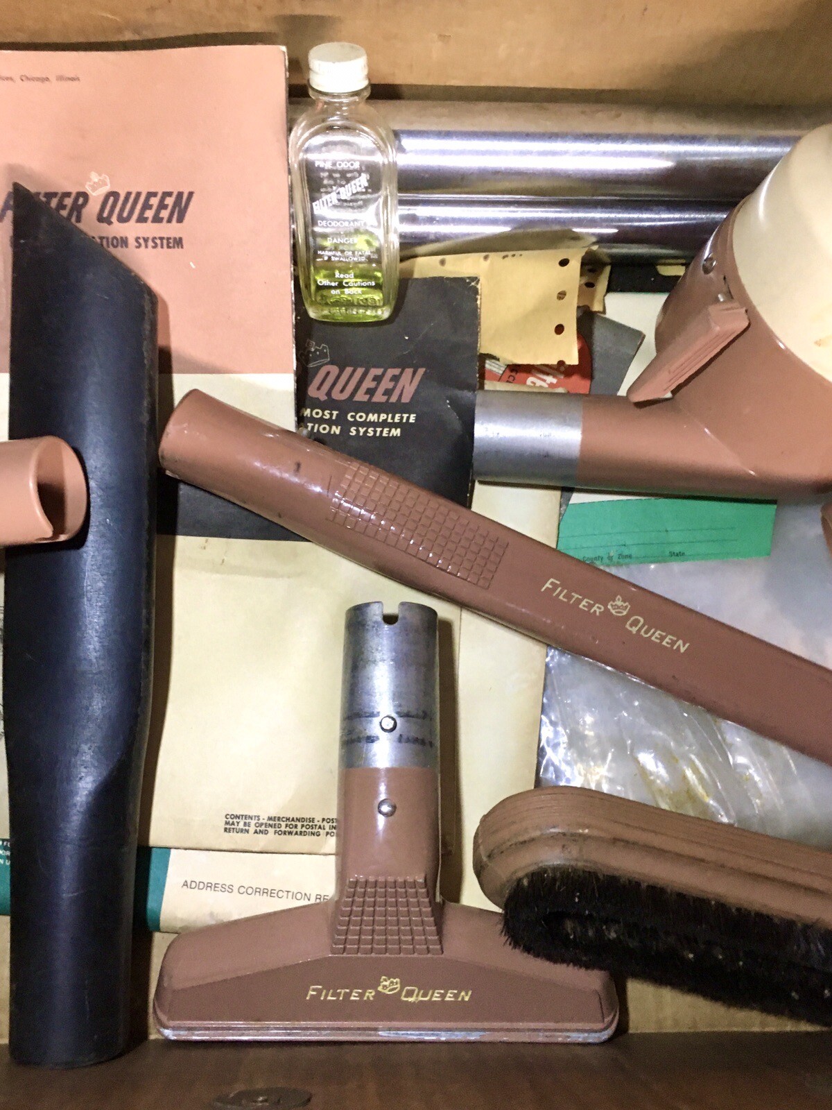 Vintage 1960s Filter Queen Vacuum Accessories with Box eBay