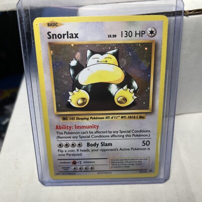 Snorlax XY179 - Pokémon TCG XY Promo - Black Star Promos - Ultra