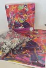 Ceaco "Blend Cota" ELVIS 550 Piece Puzzle (Complete) W Poster USA Made