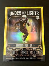 Brandon Aiyuk 2020 Panini Legacy Under the Lights Gold Rookie 05/25 #UL-BA RC SP