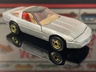 Vintage 1982 Hot Wheels 80's Corvette The Hot Ones #3928 Hong Kong Silver