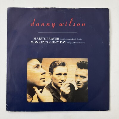 Danny Wilson - Mary s Prayer / Monkey s Shiny Day Pop 7  EP Vinyl Virgin Records