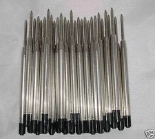 10 Ballpoint Refills for Porsche Design PEN - BLACK Medium