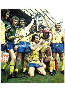 SOUTHAMPTON FC 1976 FA CUP LAWRIE McMENEMY IAN TURNER PETER