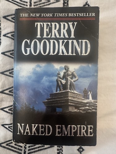 Used Terry Goodkind Naked Empire Paperback Book In Good Condition