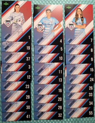 2024 NWSL Parkside Chicago Red Stars 2024 Team Set Singles (Pick Your Card)