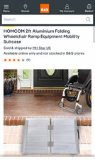 wheelchair access ramps used