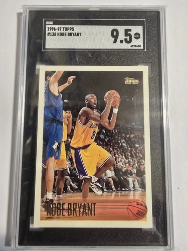 1996-97 Topps Kobe Bryant RC #138 Rookie SGC 9.5 MT 