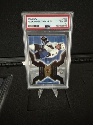 Upper Deck 2006-07 SPx Alexander Ovechkin Capitals #100 PSA 10 Graded