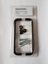 IKEA BAGGANÄS Griff Türgriff Schrankgriff schwarz 143 mm OVP