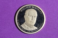 ESTATE FIND 2013 S PROOF WILLIAM McKINLEY PRESIDENTIAL DOLLAR #K59072