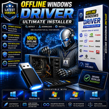Offline Driver Installer 2026 Automatic Driver Update Repair Utility Windows PC