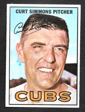 1967 Topps #39 Curt Simmons 02 - EXMT