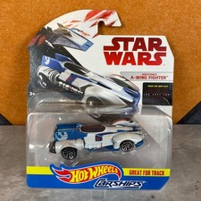Hot Wheels Star Wars Carships Resistance A-Wing Fighter Die-Cast FBB75 New