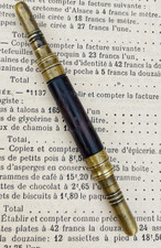 19th century wood & brass